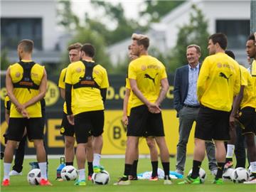 Borussia Dortmund ist mit 16 Spielern in die Vorbereitung gestartet. Foto: Bernd Thissen