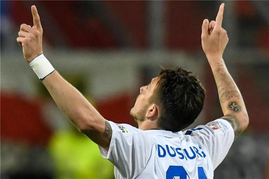 MSV Duisburg spielt 2:2 beim FC Ingolstadt Borys Tashchy von Duisburg. Foto: Armin Weigel