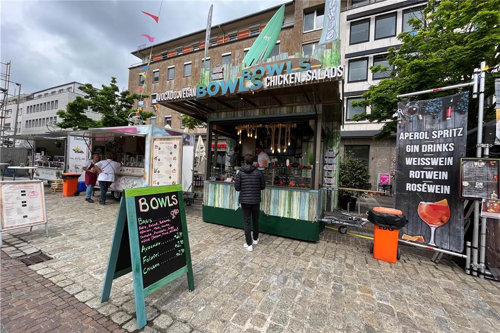 Bowls in vielen Variationen liefert dieser gleichnamige Stand.