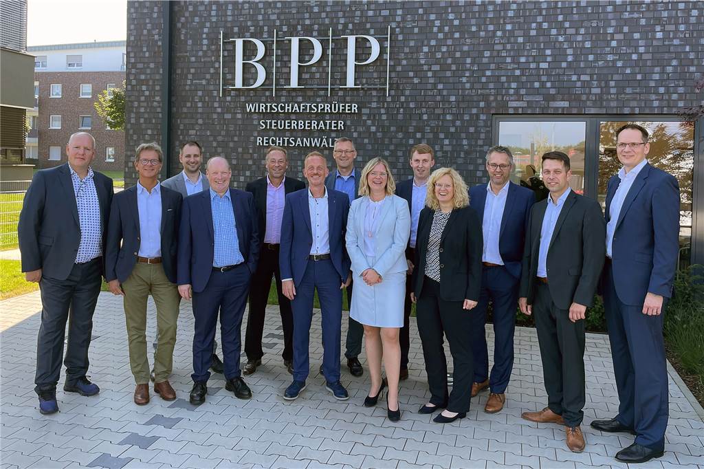 Steuerkanzlei BPP eröffnet neues Büro am Zechengelände in Dorsten BPP Becker Patzelt Pollmann - Einweihung der Kanzlei auf dem ehemaligen Zechengelände Fürst Leopold.
