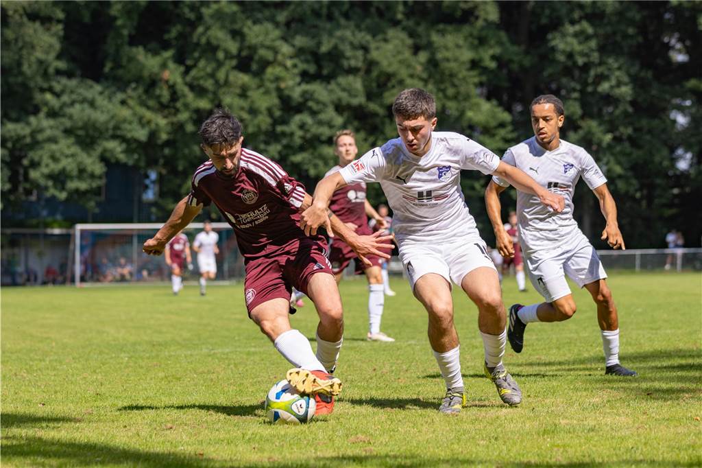 BR Billmerich kämpfte tapfer, unterlag dem Oberligisten SV Westfalia Rhynern aber in der ersten Runde mit 1:7.