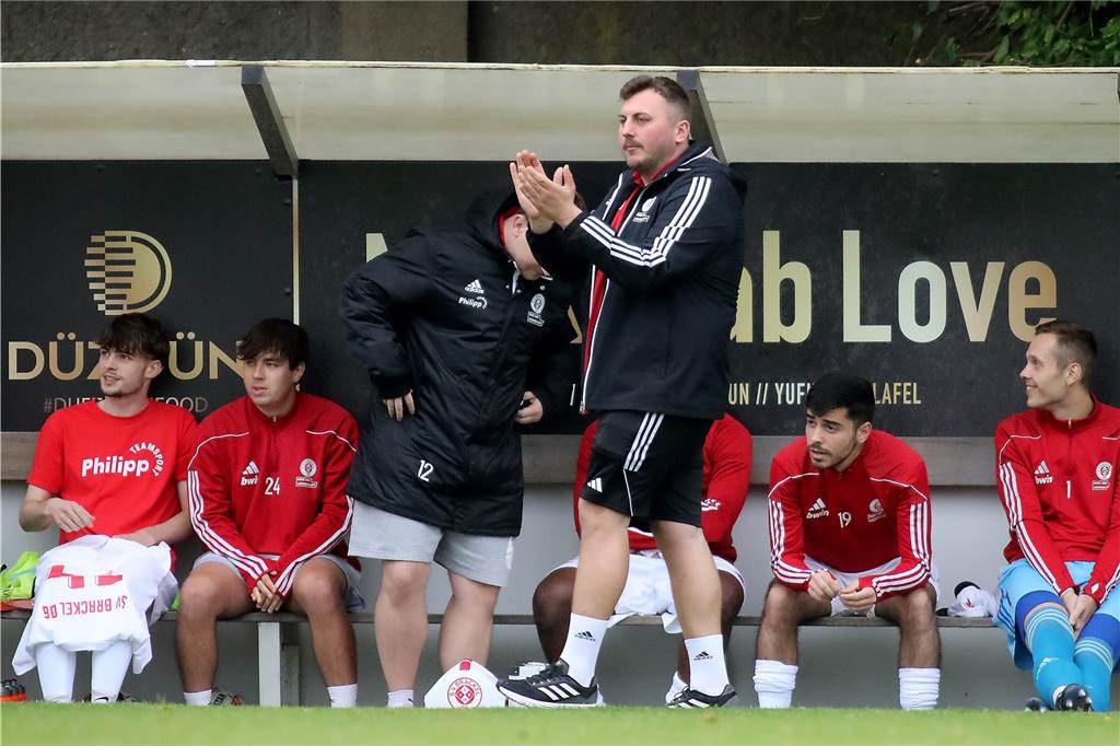 Brackels Trainer Egzon Gervalla.