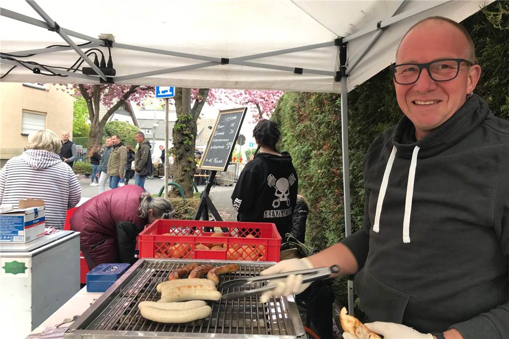Bratwurst vom Grill - lecker.