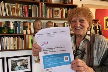 Brigitte Wiers hat einen Termin am 8. Februar um 14 Uhr und gehört damit zu den ersten Menschen im Kreis Recklinghausen, die im Impfzentrum gegen das Coronavirus geimpft werden.