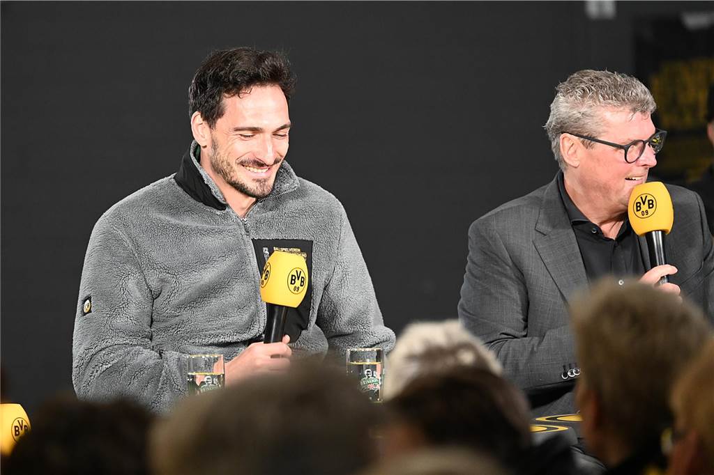 „Brinkhoff‘s Ballgeflüster“ mit BVB-Spieler Mats Hummels.