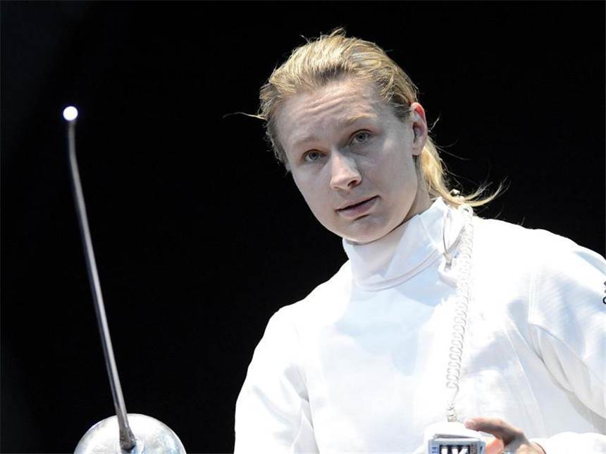 20 von 24 deutschen Fechtern kämpfen um WM-Medaillen Britta Heidemann war bei der WM in Kasan gesetzt. Foto: Marius Becker