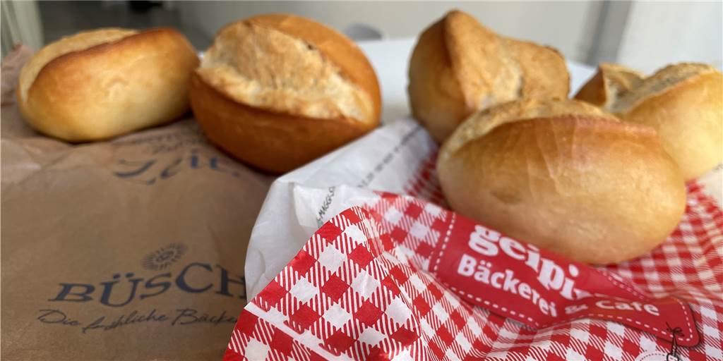 Bäckerei-Preise in Castrop-Rauxel: Bis zu 44 Cent für ein Brötchen Brötchen von Bäckerei Büsch und Bäckerei Geiping aus Castrop-Rauxel
