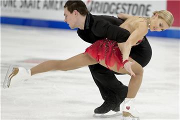 Bruno Massot und Aljona Savchenko zeigten im japanischen Nagoya ein fehlerfreies Kurzprogramm. Foto: Julie Jacobson