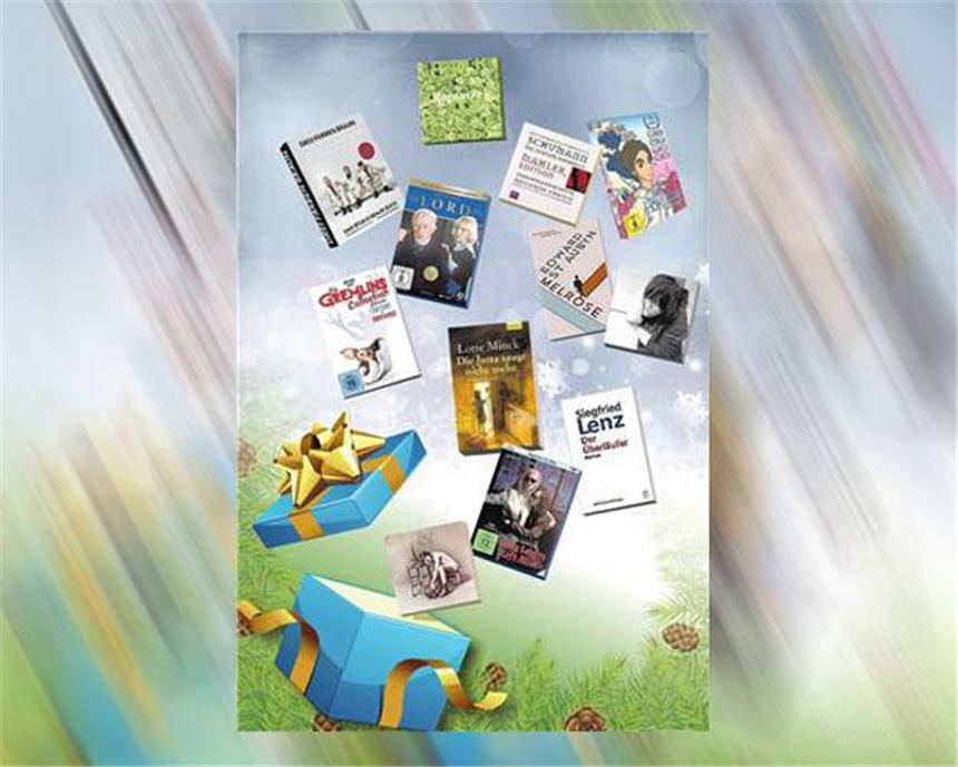 Last Minute: Kultur unterm Weihnachtsbaum Bücher, CDs oder DVDs verschenken? Hier sind unsere Empfehlungen.
