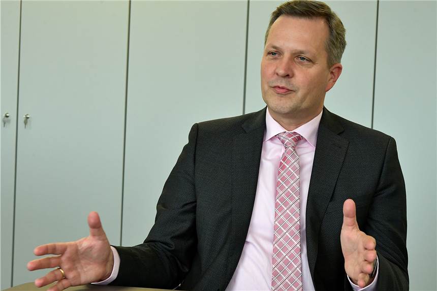 Bürgermeister Jürgen Kleine-Frauns stellt sich am Dienstag (5.5.) im Video-Chat den Fragen der Redaktion und der Bürger.