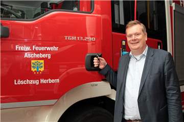 Bürgermeister-Kandidat Thomas Stohldreier will die Türen für eine neue Feuerwache in Herbern weit aufstoßen.
