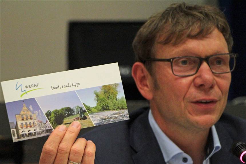 Bürgermeister Lothar Christ sieht drei Arbeitsschwerpunkte für 2021, um Werne weiter nach vorne zu bringen.