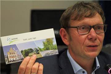 Bürgermeister Lothar Christ sieht drei Arbeitsschwerpunkte für 2021, um Werne weiter nach vorne zu bringen.