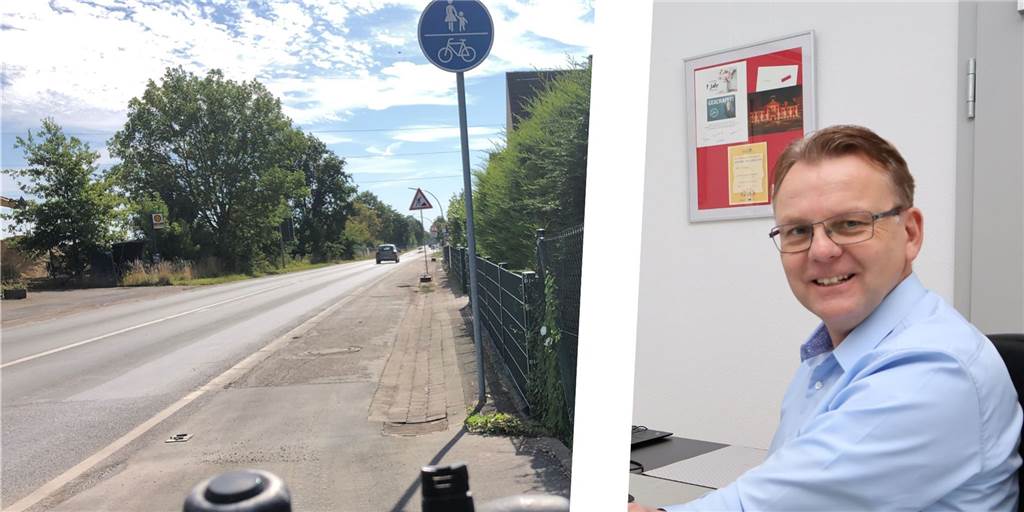 Neue Radwege in Selm: Wie ist der Stand der Dinge? Bürgermeister Thomas Orlowski und seine Leute in der Verwaltung erstellen gerade die Entwurfsplanungen für zwei Radwegeverbindungen in Selm und Cappenberg.