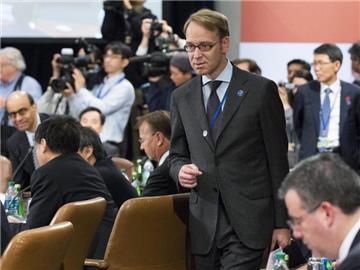 Bundesbank-Präsident Weidmann räumte ein, dass die deutsche Wirtschaft zwar schwächer sei - es gebe aber keinen Einbruch. Foto: Drew Angerer