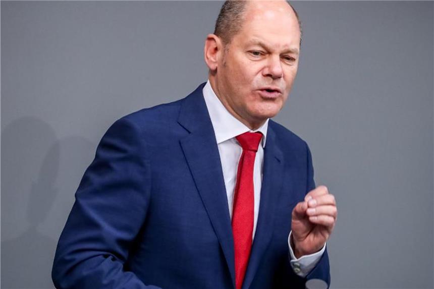 Bundesfinanzminister Olaf Scholz will vor allem in den Ausbau des Digitalnetzes investieren. Foto: Michael Kappeler