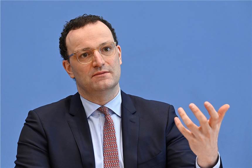 Spahn: Anteil der britischen Mutante beträgt in Deutschland mehr als 20 Prozent Bundesgesundheitsminister Jens Spahn (CDU).