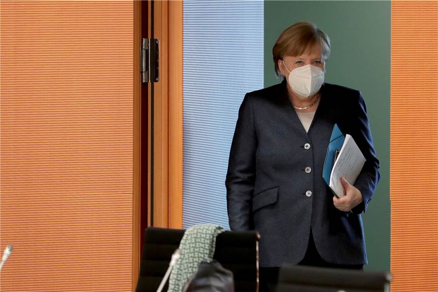 Bundeskanzlerin Angela Merkel (CDU).