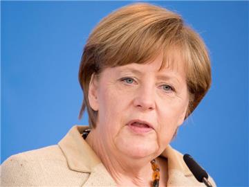 Bundeskanzlerin Angela Merkel empfängt am Montag Vertreter des Zentralrats der Roma und Sinti in Berlin. Foto: Sebastian Kahnert