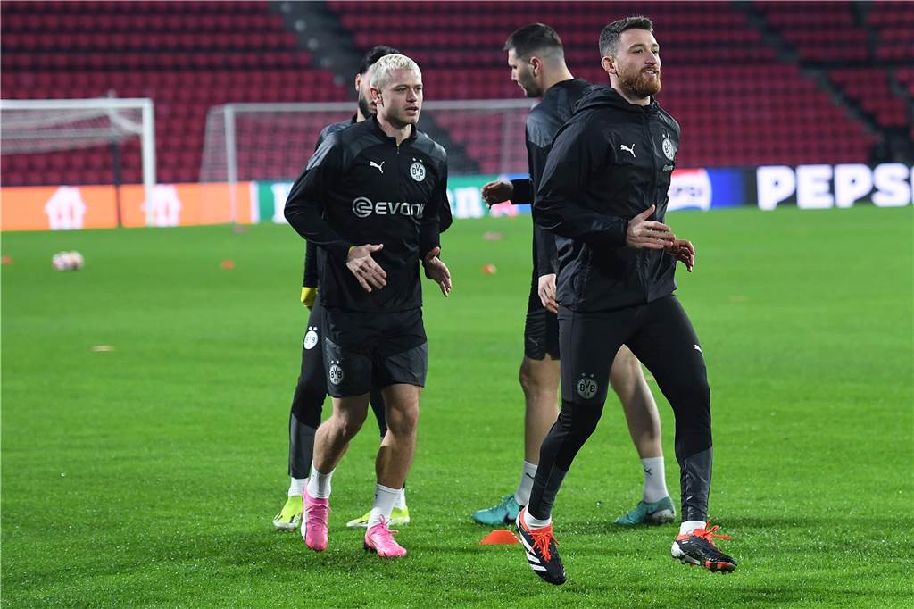 BVB-Abschlusstraining in Eindhoven.