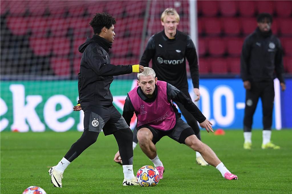 BVB-Abschlusstraining in Eindhoven.
