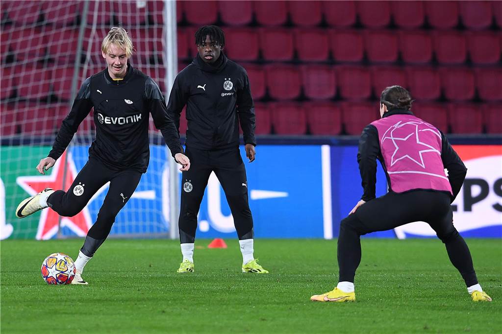 BVB-Abschlusstraining in Eindhoven.