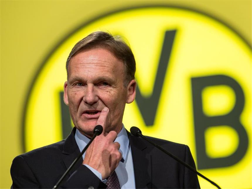 BVB erhöht gegen Stuttgart die Sicherheitsmaßnahmen BVB-Geschäftsführer Hans-Joachim Watzke machte auf die erhöhten Sicherheitsvorkehrungen vor dem Spiel gegen den VfB aufmerksam. Foto: Bernd Thissen