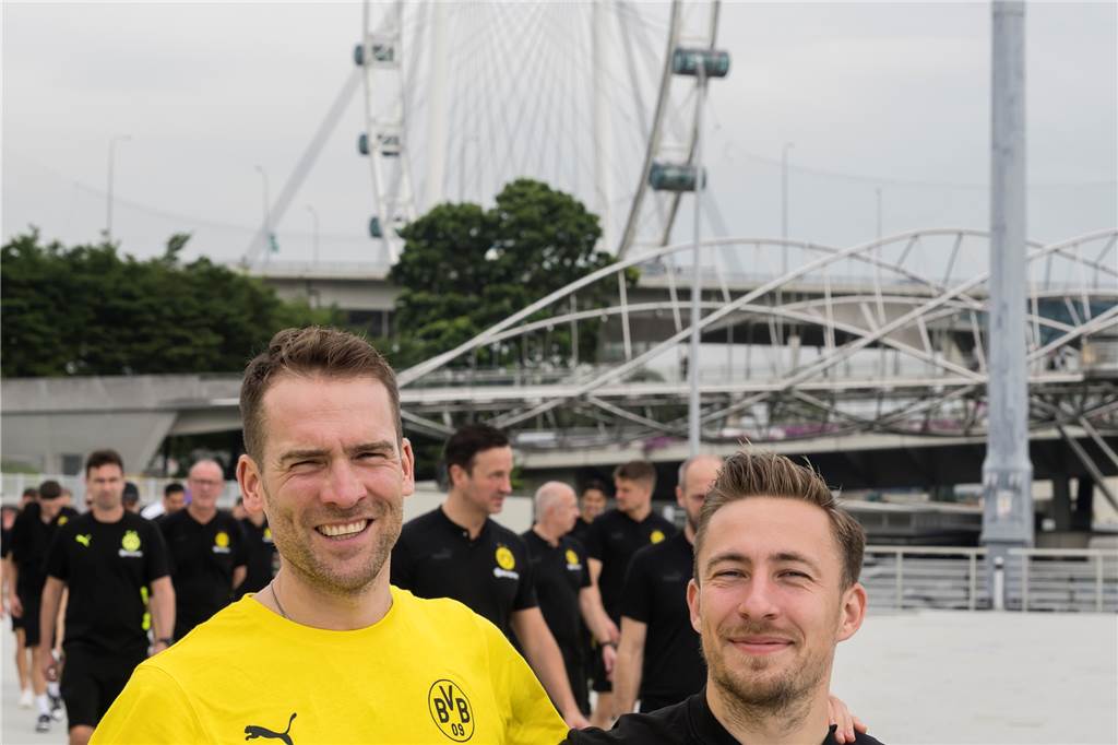BVB-Impressionen aus Singapur.