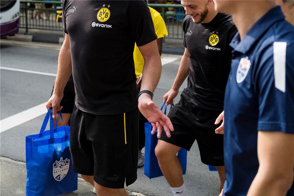 BVB-Impressionen aus Singapur.