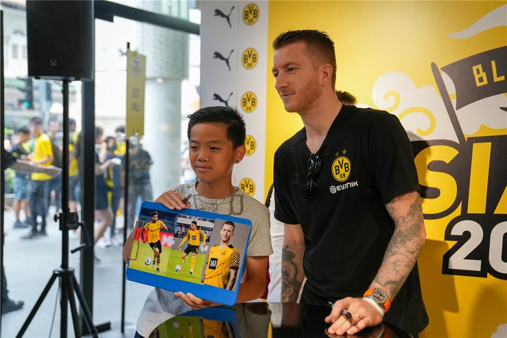 BVB-Impressionen aus Singapur.