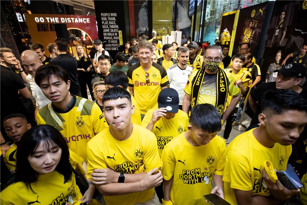 BVB-Impressionen aus Singapur.