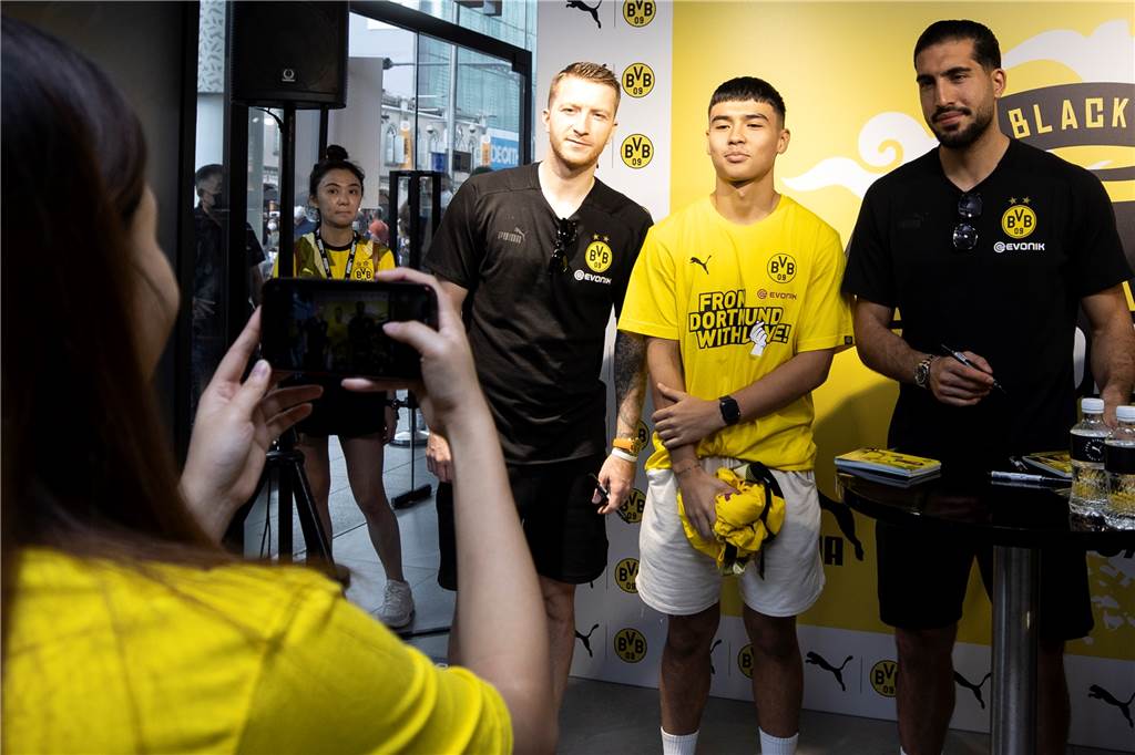 BVB-Impressionen aus Singapur.