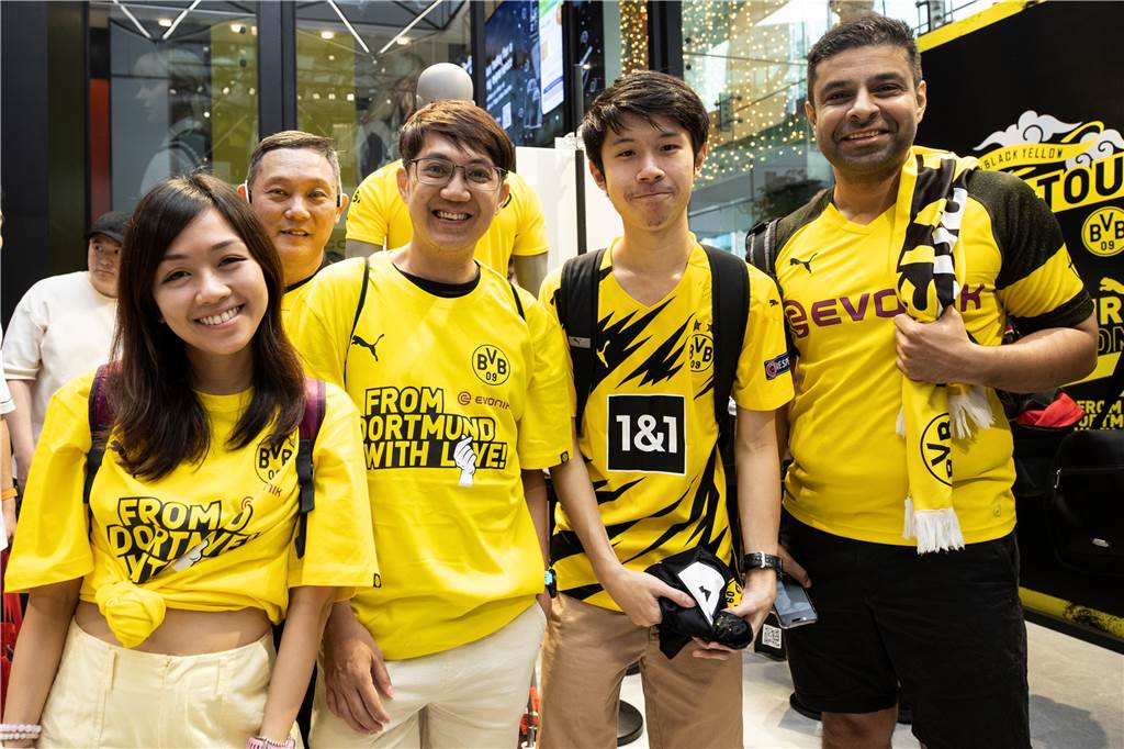 BVB-Impressionen aus Singapur.