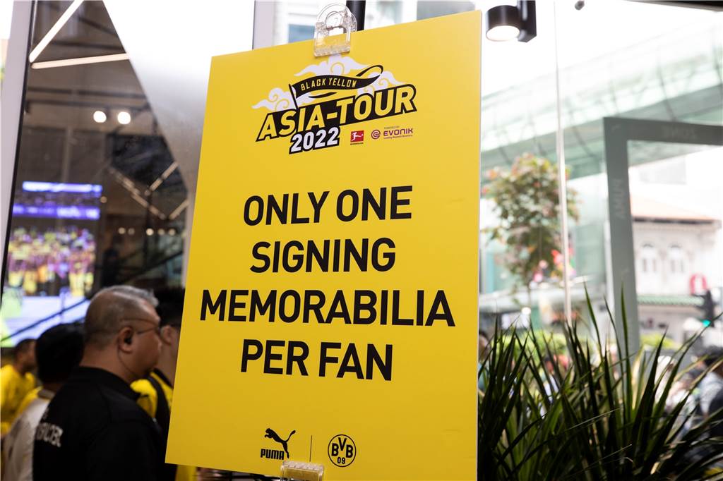 BVB-Impressionen aus Singapur.