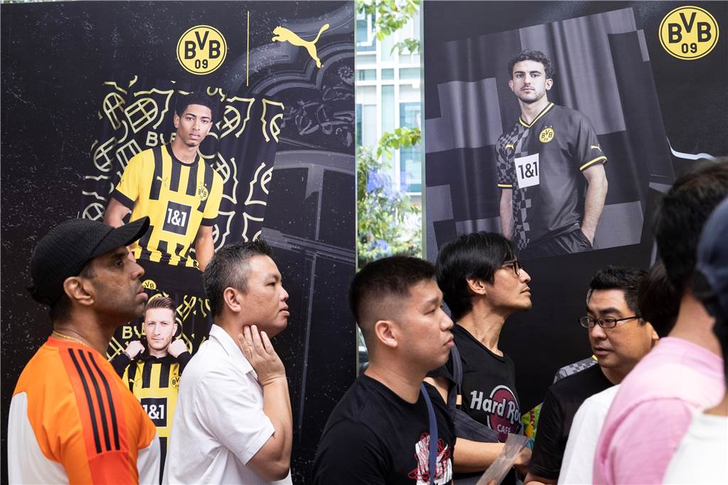 BVB-Impressionen aus Singapur.