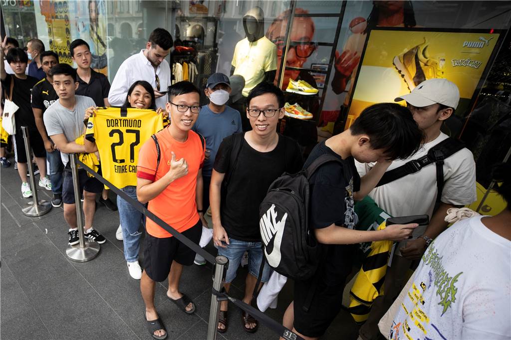 BVB-Impressionen aus Singapur.