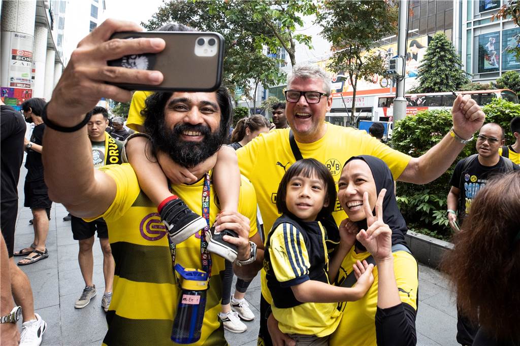 BVB-Impressionen aus Singapur.