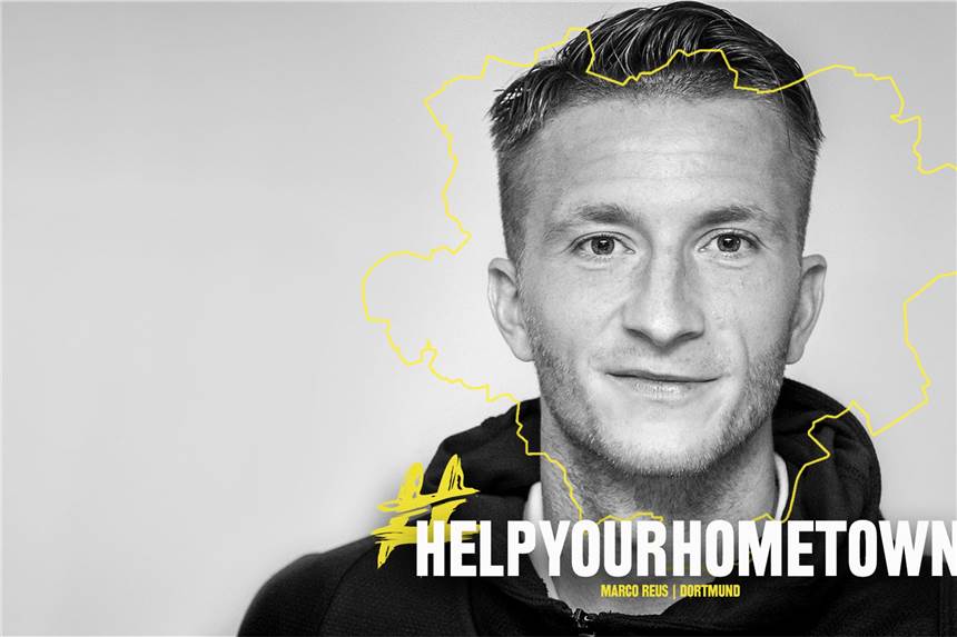 Coronavirus: BVB-Kapitän Reus gründet Initiative - Neuzugang unterstützt ihn BVB-Kapitän Marco Reus gründet gemeinsam mit seiner Frau Scarlett die Initiative „Help Your Hometown“.