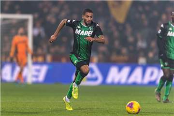 BVB-Leihspieler Jeremy Toljan im Trikot von Sassuolo.