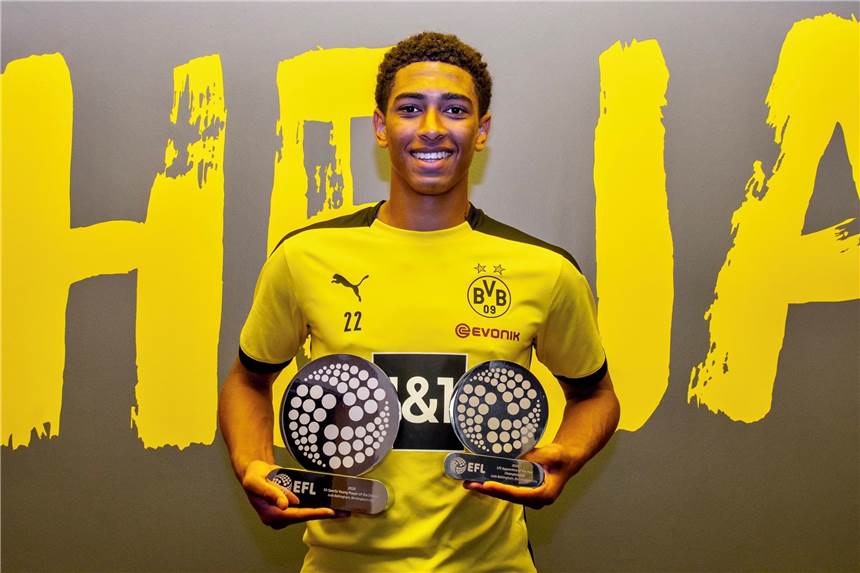 BVB-Neuzugang Bellingham: U21-Nominierung und zwei Auszeichnungen BVB-Neuzugang Jude Bellingham wurde als „EA Sports Young Player of the Season“ sowie „LFE Apprentice of the Year“ ausgezeichnet.