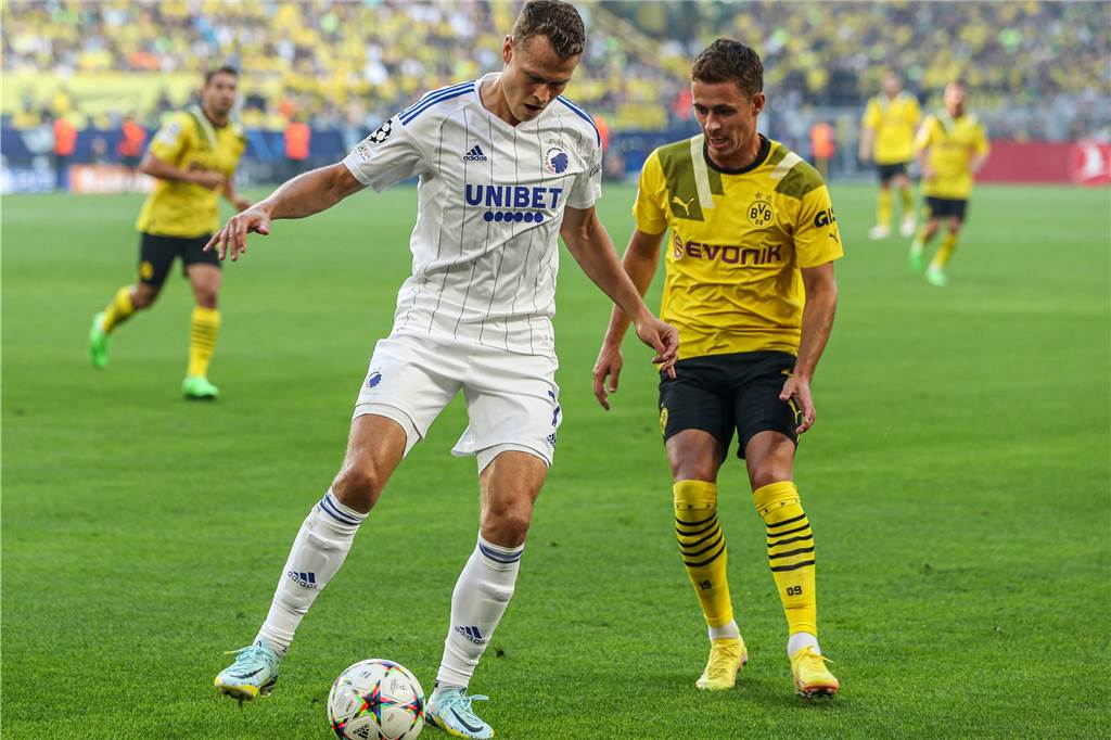 BVB-Verletztenmisere: Update zu Hazard – Kobel fällt wochenlang aus Thorgan Hazard im Zweikampf.