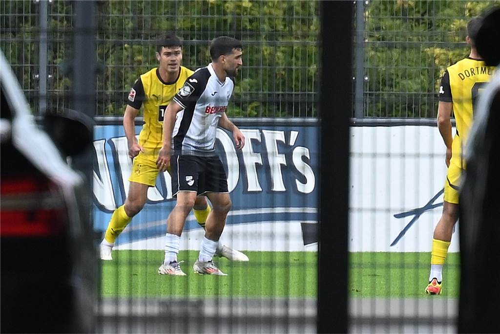Giovanni Reyna im Zweikampf.