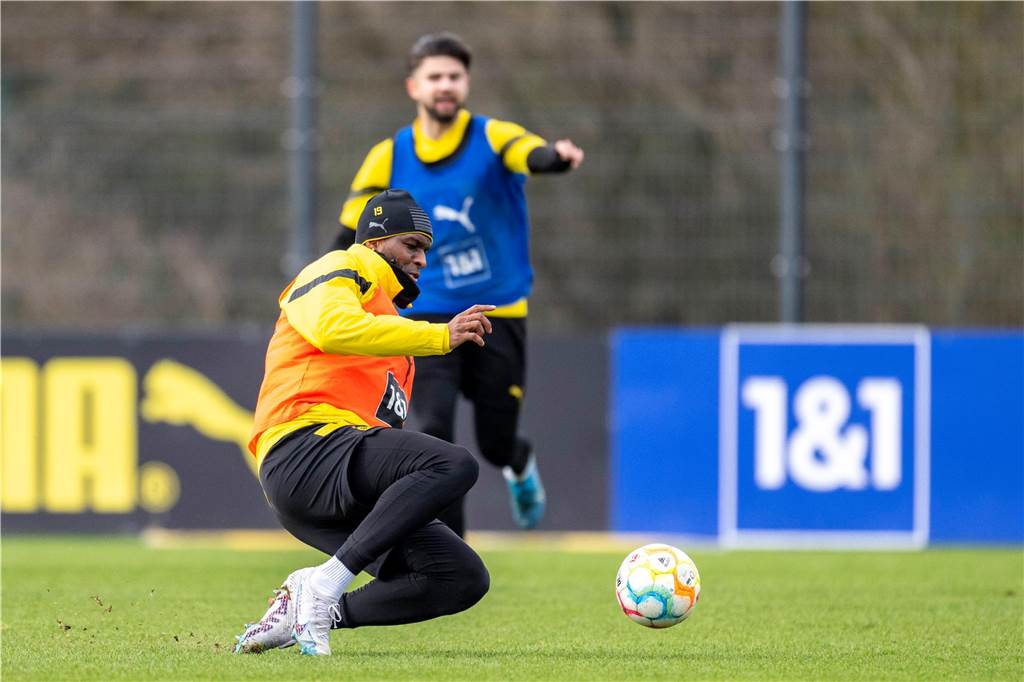 BVB-Profis beim Training.