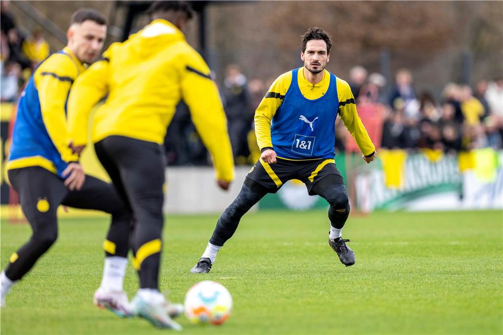 BVB-Profis beim Training.