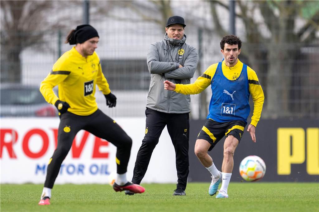 BVB-Profis beim Training.