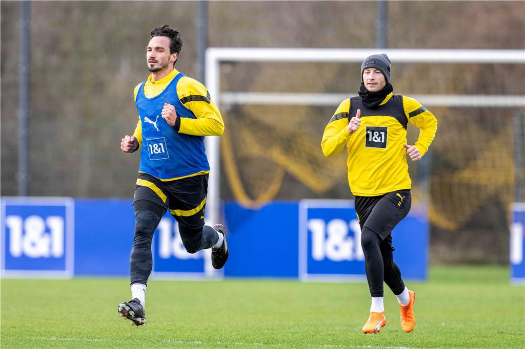 BVB-Profis beim Training.