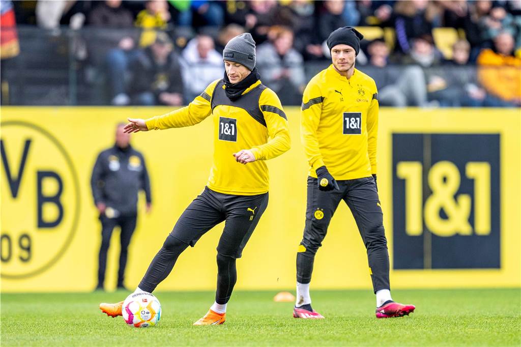 BVB-Profis beim Training.
