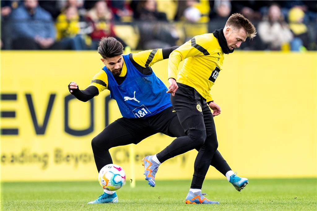 BVB-Profis beim Training.