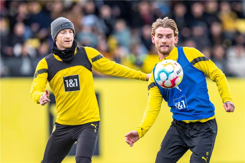 BVB-Profis beim Training.