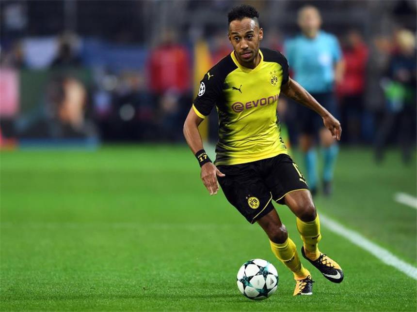 BVB-Stürmer Pierre-Emerick Aubameyang geht in der Liga wieder auf Torejagd. Foto: Federico Gambarini